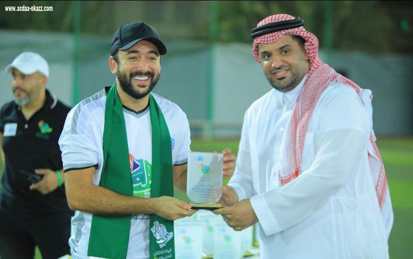 *نجوم الفن والرياضة يشاركون أمانة جدة بإحتفالية  باليوم الوطني 91*