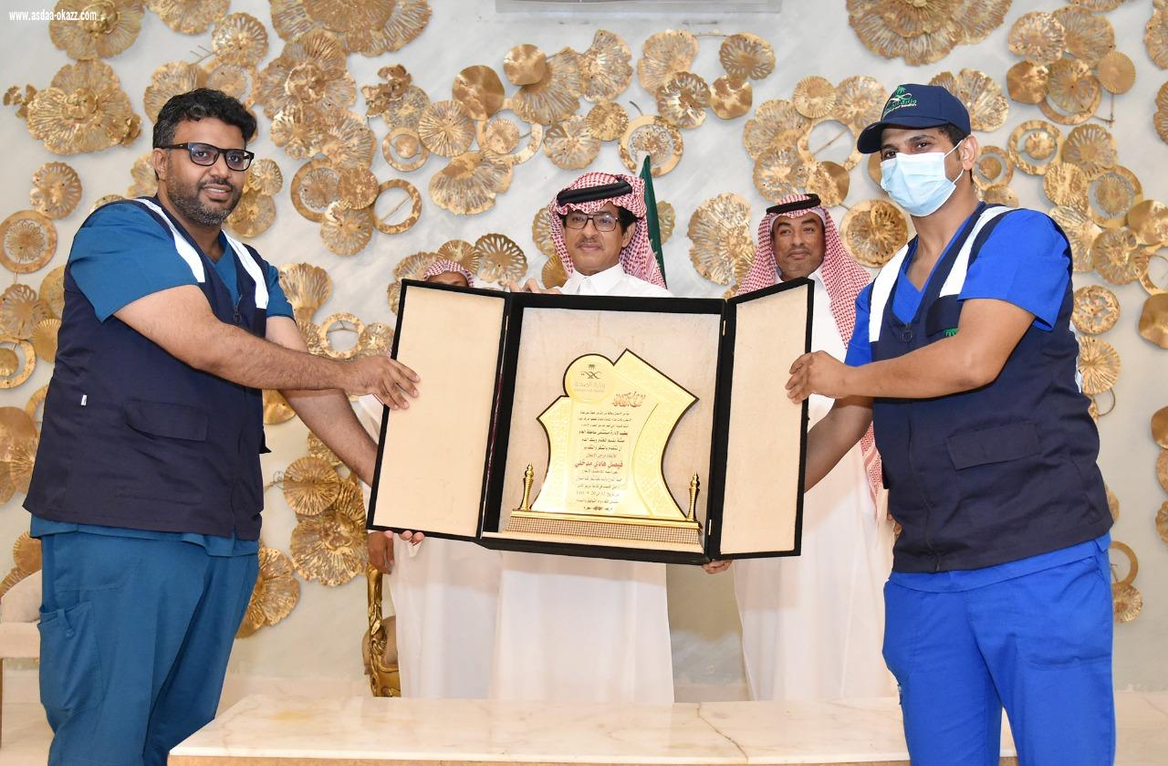 طبقت خلالها كافة الاحترازات الوقائية 504 متبرعاً في ختام حملة التبرع بالدم بنادي حطين الرياضي بمحافظة صامطة