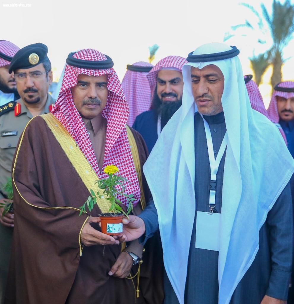 محافظ الزلفي يدشن مهرجان طويق الشتوي..