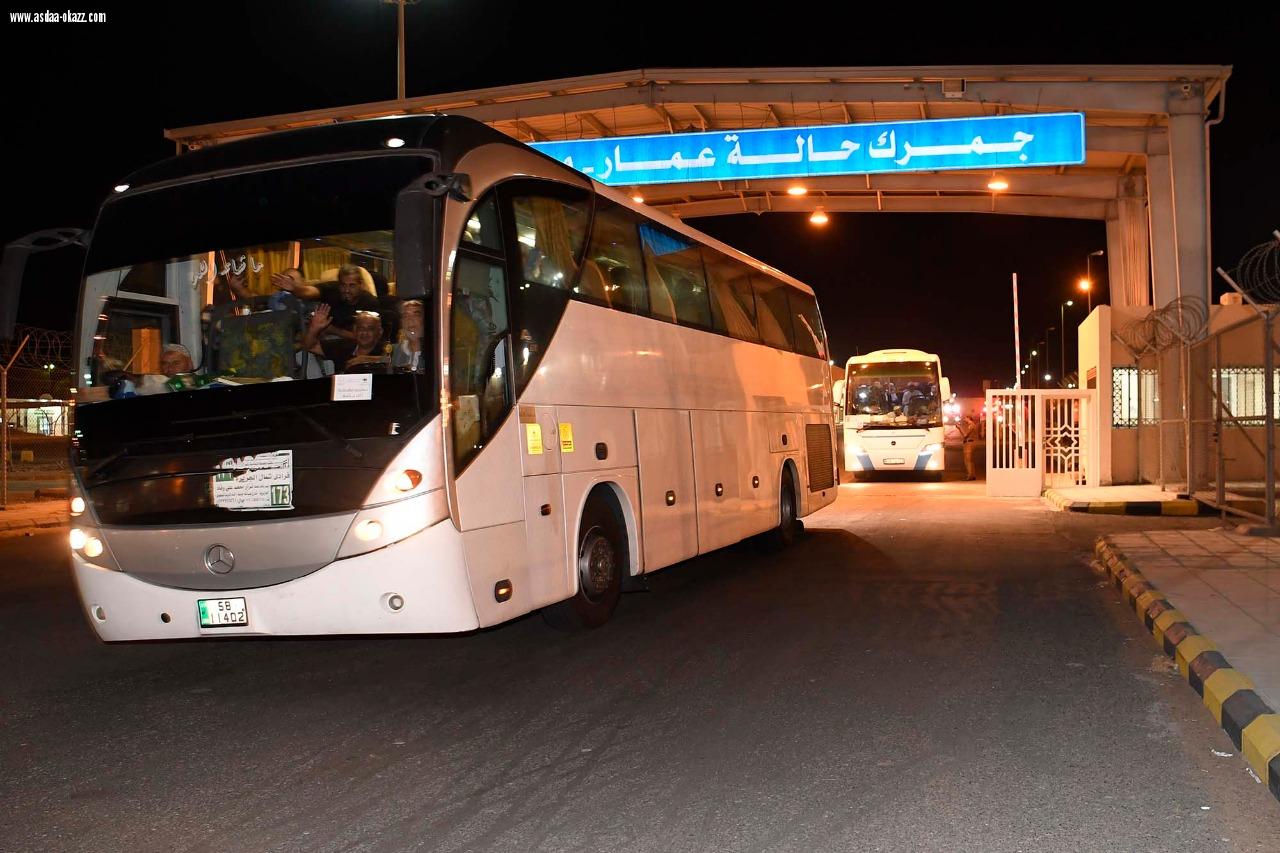 بإشراف ومتابعة من سمو أمير منظقة تبوك مدينة الحجاج بمنفذ حالة عمار تودع الحجاج المغادرين إلى اوطانهم
