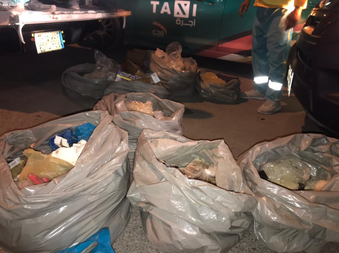 مصانع سرية وتخزين في محلات خياطة وعطارة وتموينات  لجنة مكافحة التبغ تضبط ٩٠٠ كيلو من التمباك والخلطات الضارة 