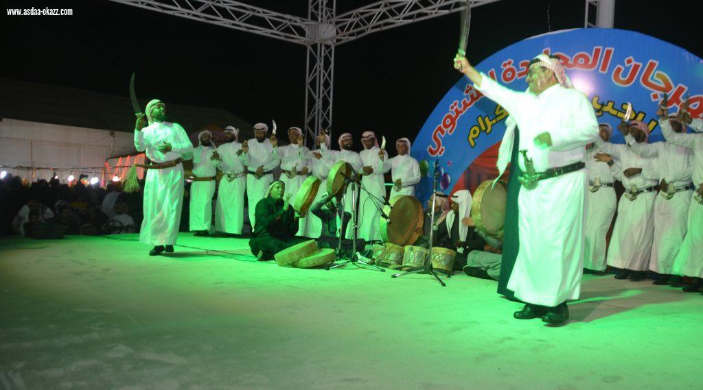 بحضور الآلاف شبح بيشة يشعل حماس الجماهير في مهرجان المجاردة(شتانا غير)