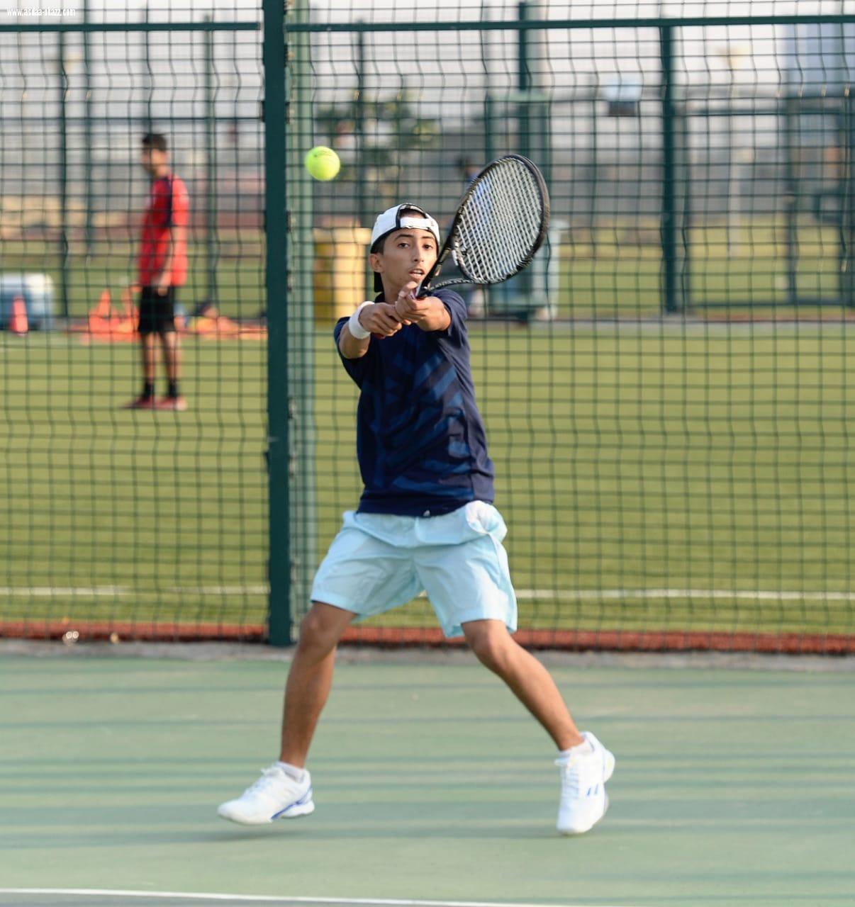 انتصارات سعودية في  الأدوار  الأولية  من البطولة الآسيوية  للتنس  الثالثة 