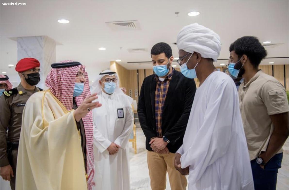 أمير القصيم يقدم العزاء في وفاة طبيب سوداني