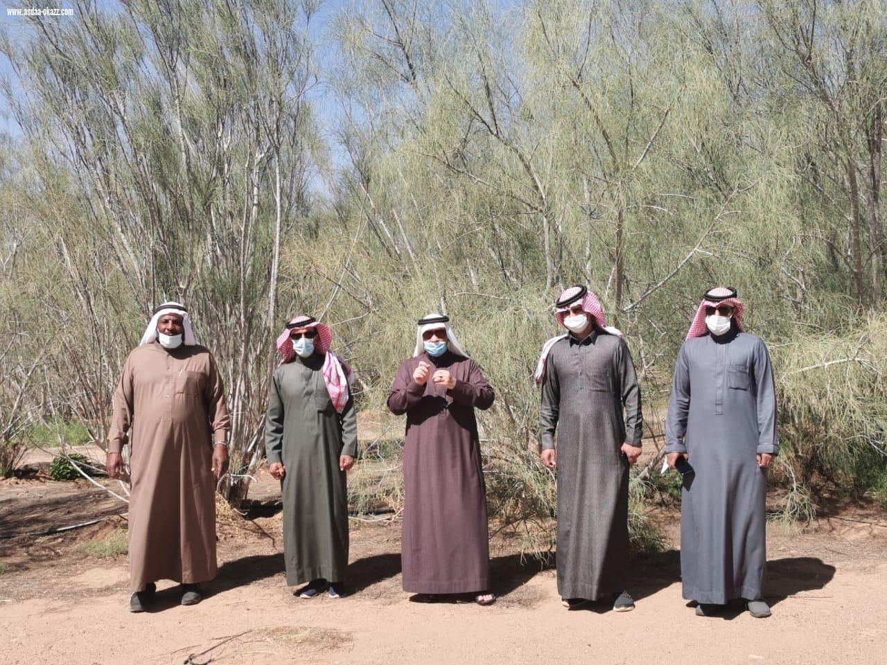 فريق مبادرة دعم المشاريع النوعية بالعلا يدشن جولاته الإعلامية من مزرعة المهندس المسعودذ