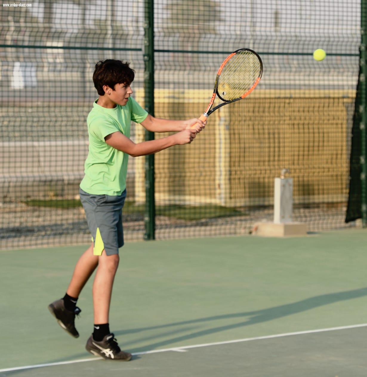 انتصارات سعودية في  الأدوار  الأولية  من البطولة الآسيوية  للتنس  الثالثة 