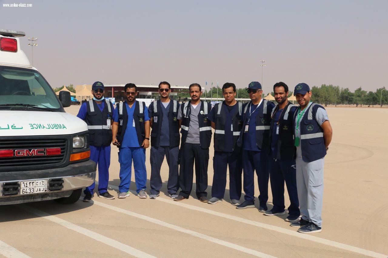 صحة الرياض تشارك بفريق طبي في تمرين درع الوقاية ٢