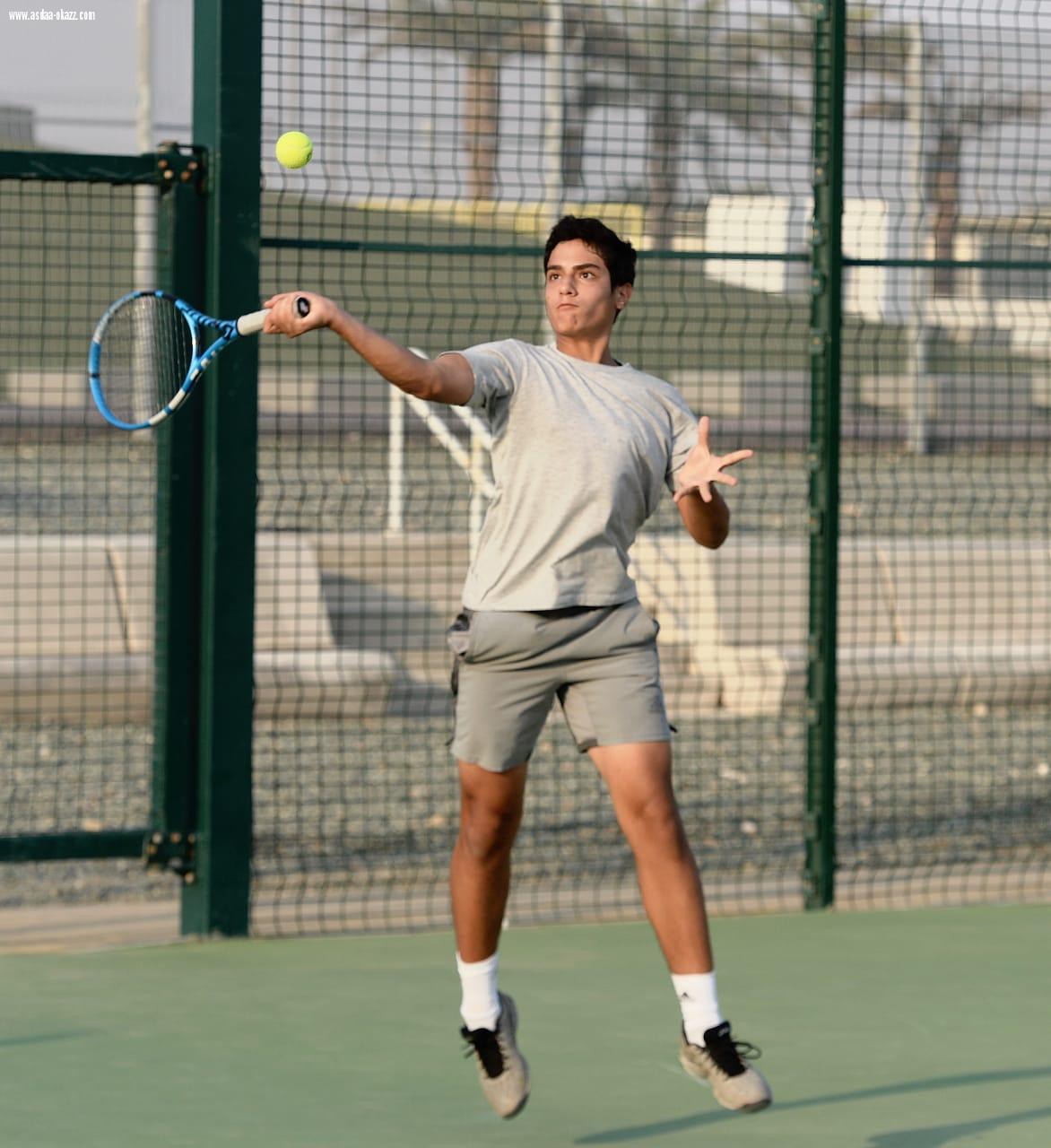 انتصارات سعودية في  الأدوار  الأولية  من البطولة الآسيوية  للتنس  الثالثة 