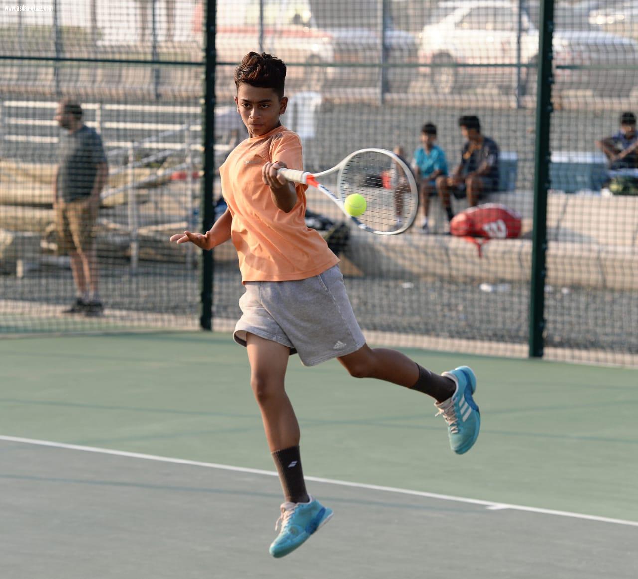 انتصارات سعودية في  الأدوار  الأولية  من البطولة الآسيوية  للتنس  الثالثة 