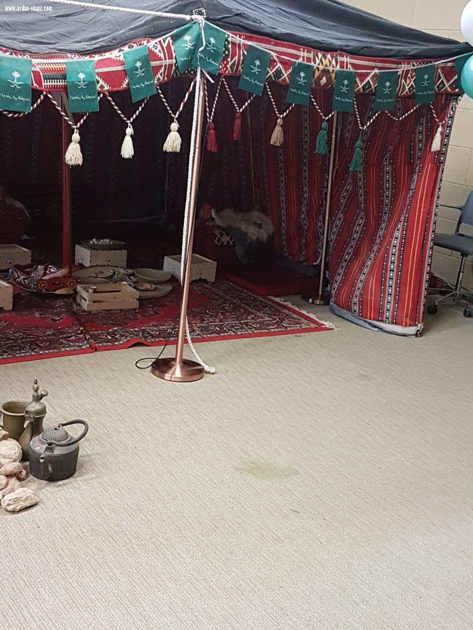 الاحتفال باليوم الوطني في متحف كلية الاداب بجامعة الاميره نوره