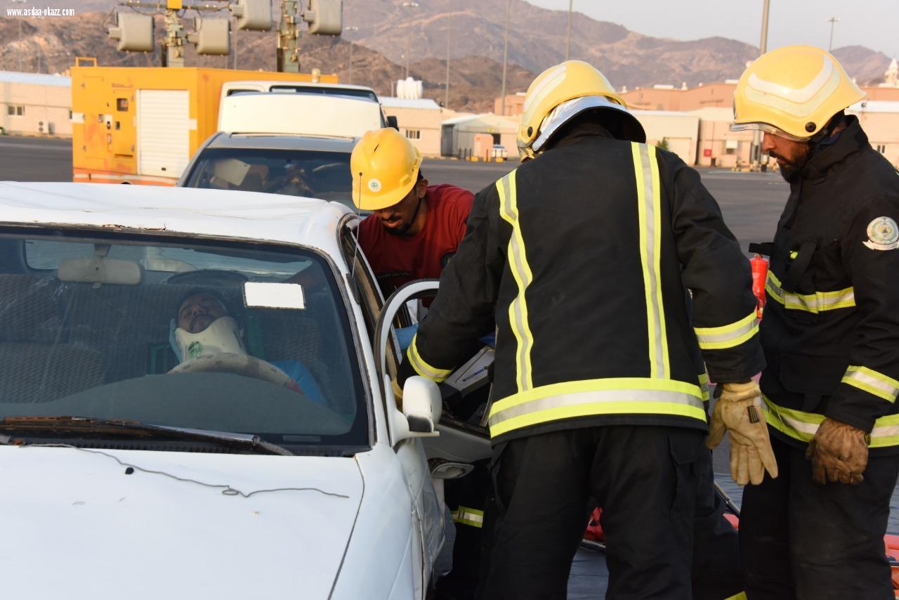 تحت رعاية معالي مدير عام الدفاع المدني انطلقت بطولة تحدي رجال الدفاع المدني في مكة المكرمة