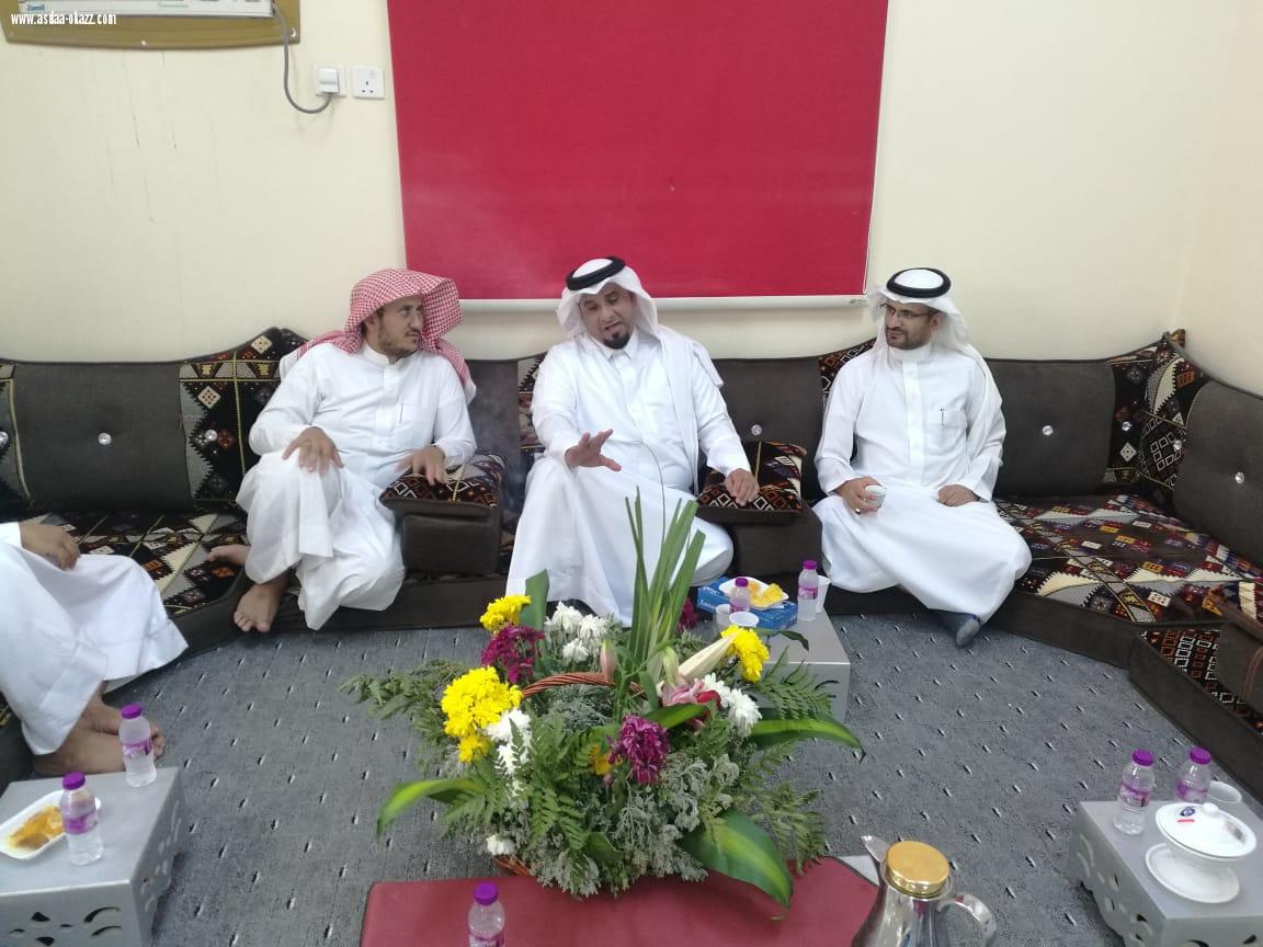 بالصور محكمة الريث تقيم حفل معايدة لمنسوبيها