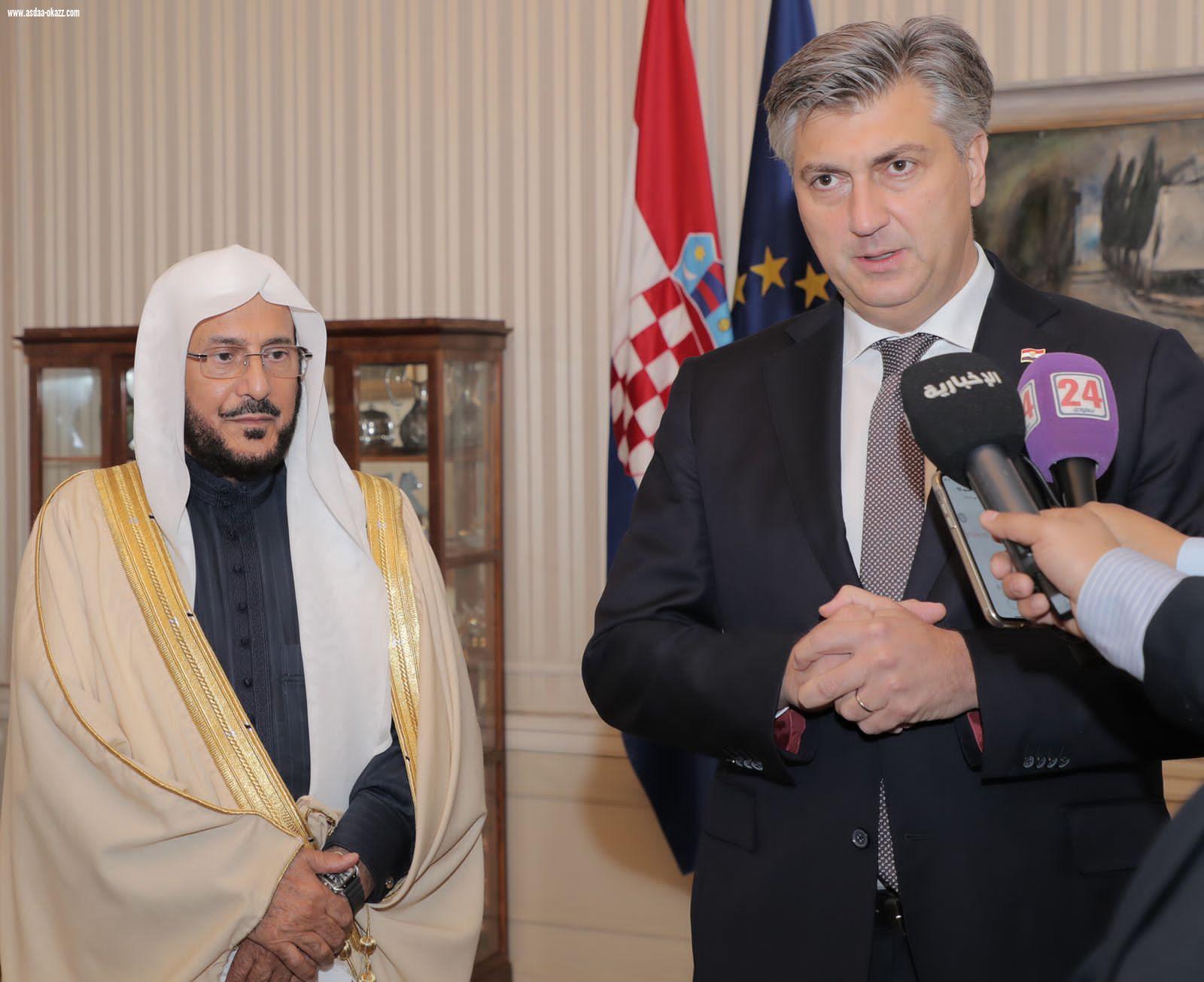 رئيس الوزراء الكرواتي يعلن عزم بلاده افتتاح سفارة بالمملكة تأكيداً لمتانة العلاقة بين البلدين