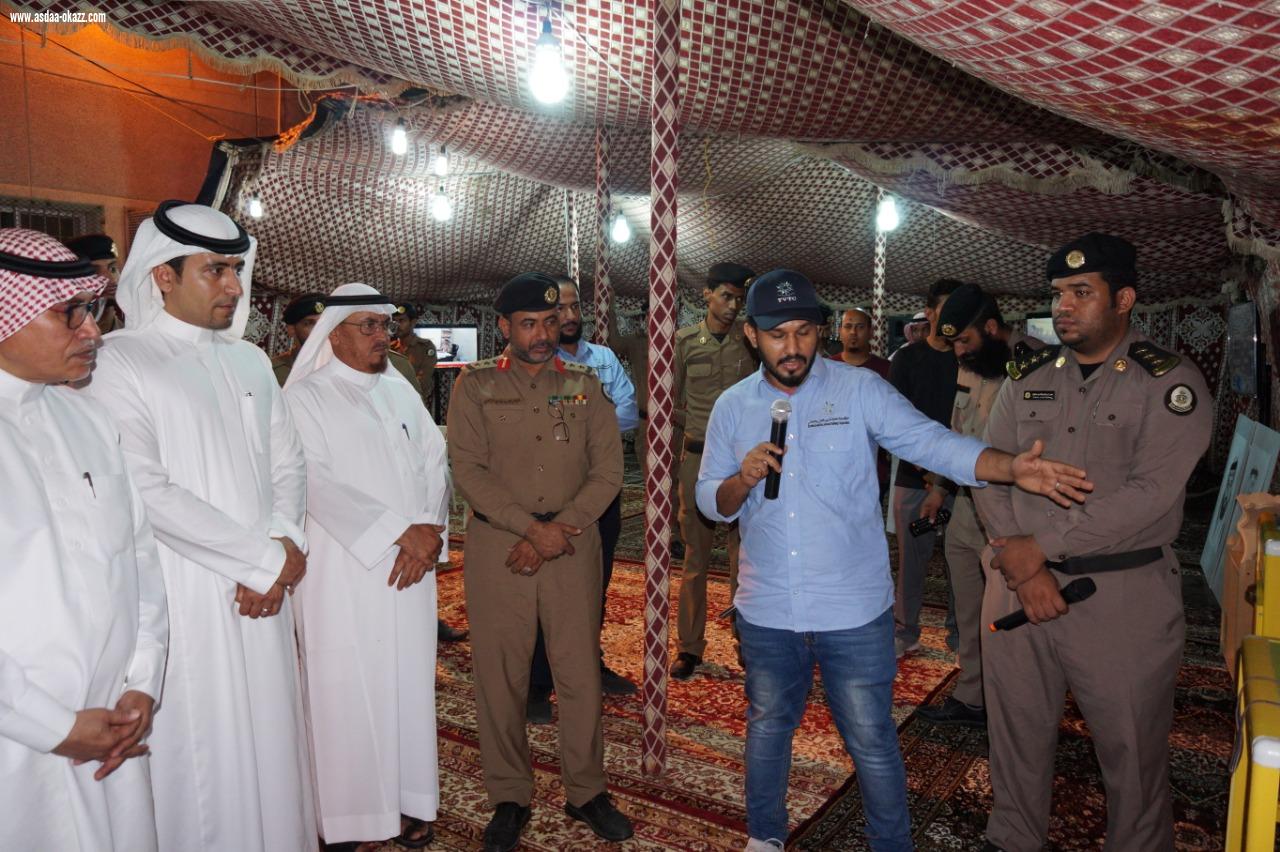 سجون جازان تدشن برنامج الخيمة تجمعنا
