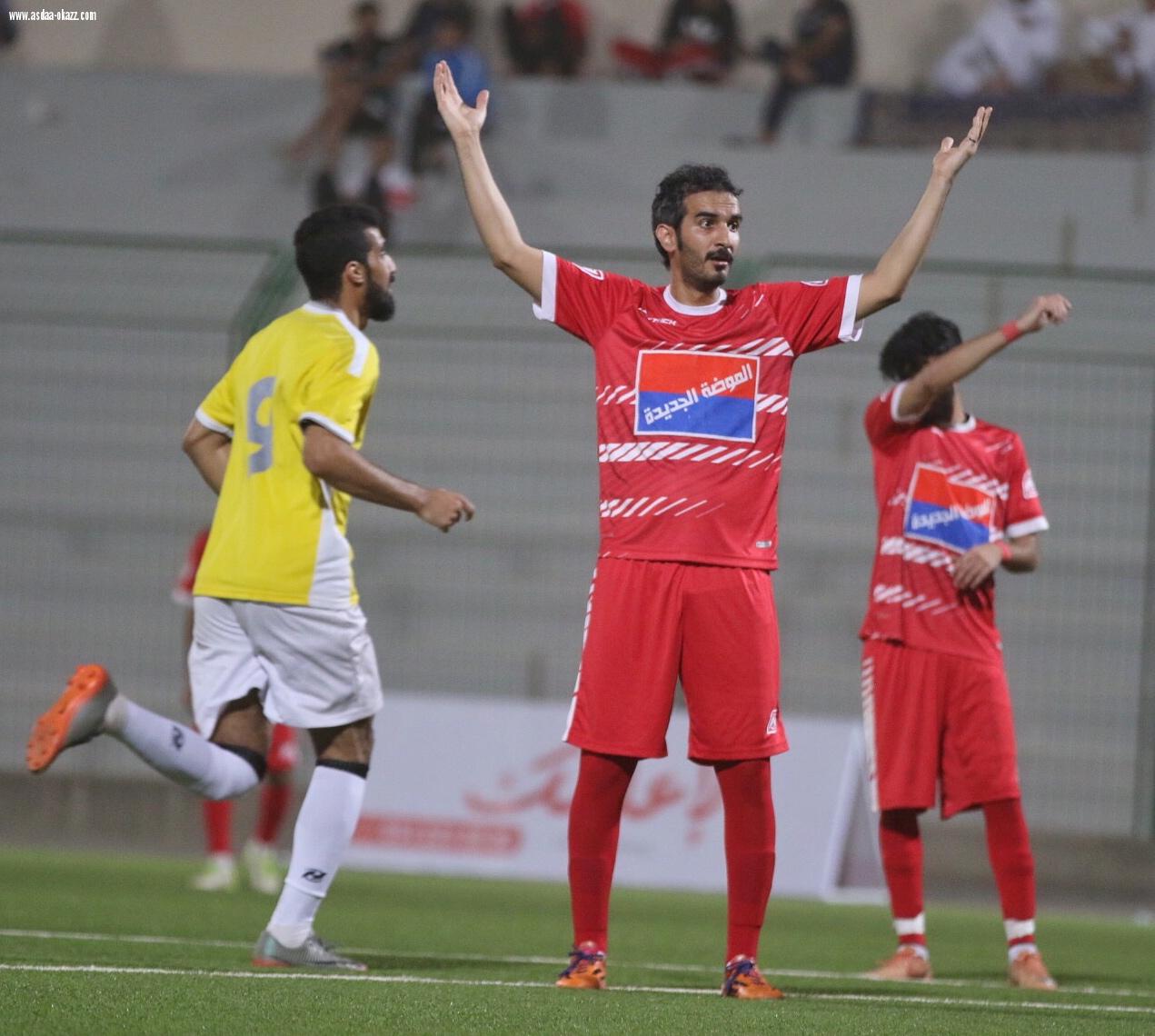 اختتام دور ال  16 من بطولة خميس مشيط بفوز فريقي المشاهير وغرناطة 