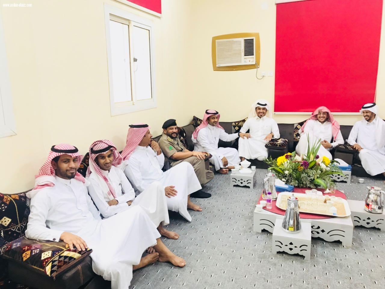 بالصور محكمة الريث تقيم حفل معايدة لمنسوبيها