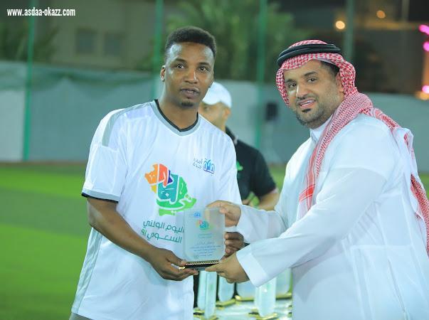 *نجوم الفن والرياضة يشاركون أمانة جدة بإحتفالية  باليوم الوطني 91*