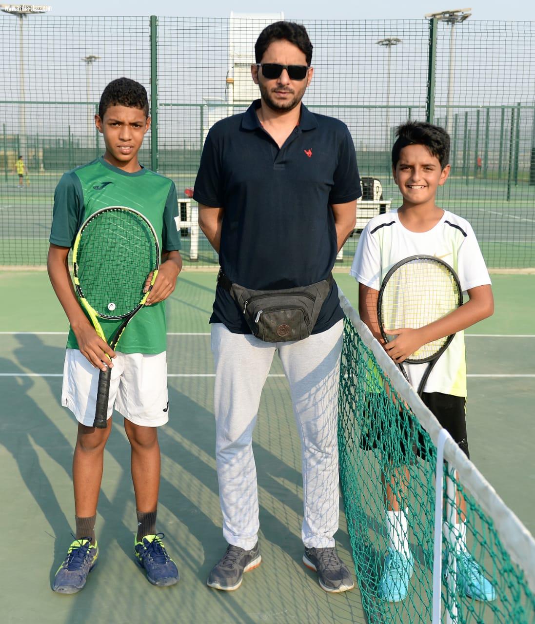 انتصارات سعودية في  الأدوار  الأولية  من البطولة الآسيوية  للتنس  الثالثة 