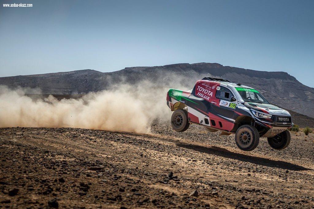 بعد سلسلة من الحوادث، والأعطال، والإصابات،والانسحابات،يزيد الراجحي بطلا لرالي العلا نيوم