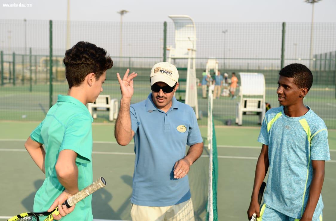 انتصارات سعودية في  الأدوار  الأولية  من البطولة الآسيوية  للتنس  الثالثة 