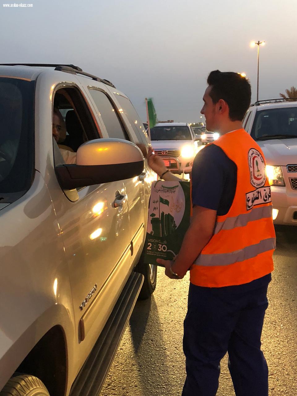 الهلال الأحمر السعودي يشارك بـ 26 فرق إسعافيه و 55 متطوع في احتفالات الرياض باليوم ا لوطني الـ88