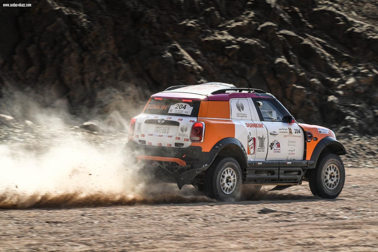 المرحلة الثالثة لرالي العلا نيوم تدخل منعطفا ساخنا من الإثارة بانسحاب القاسمي،وتصدر بن سعيدان! 