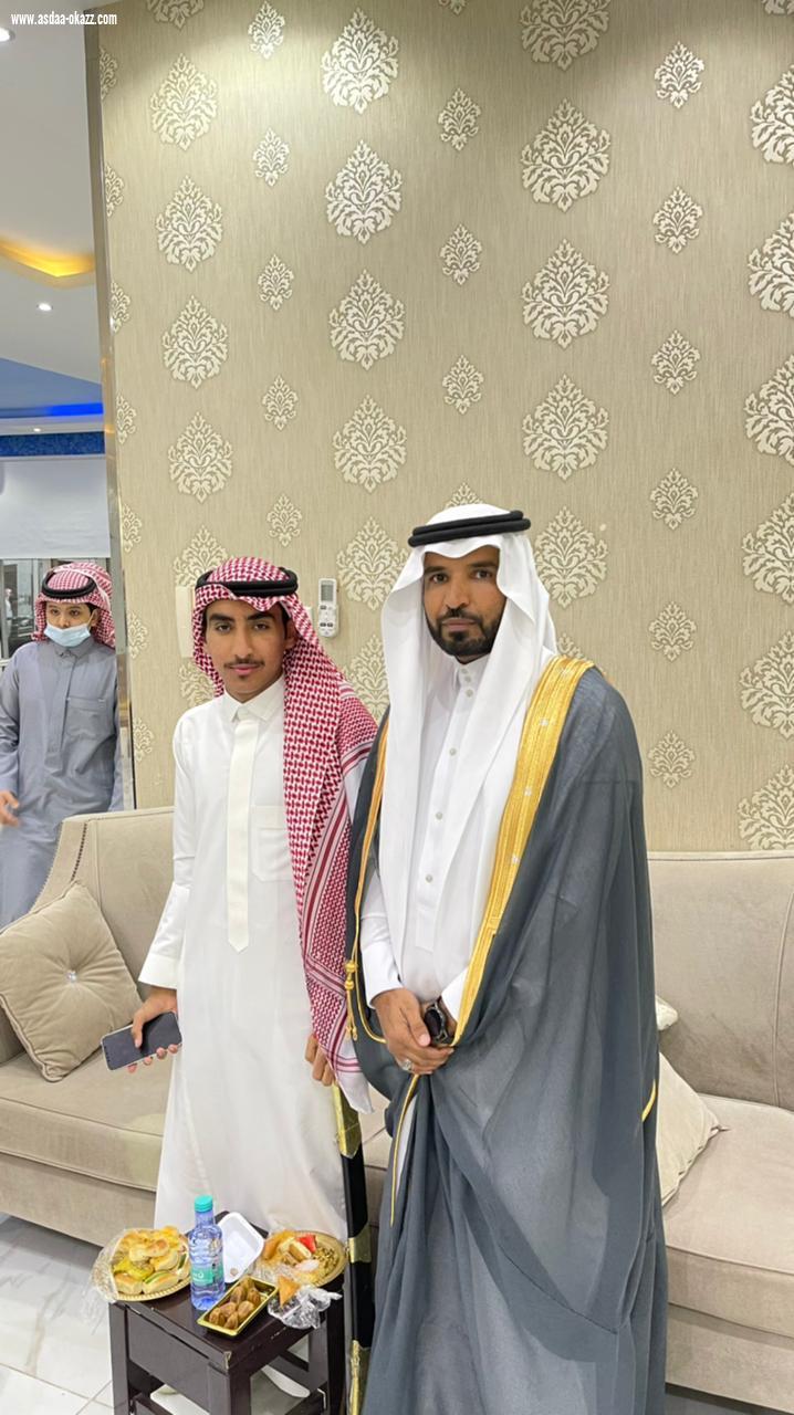 *احتفلت عائلة آل جمعان وآل ساعد  بزواج أبنها الشاب خالد بمدينة بالرياض*