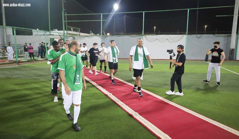 *نجوم الفن والرياضة يشاركون أمانة جدة بإحتفالية  باليوم الوطني 91*