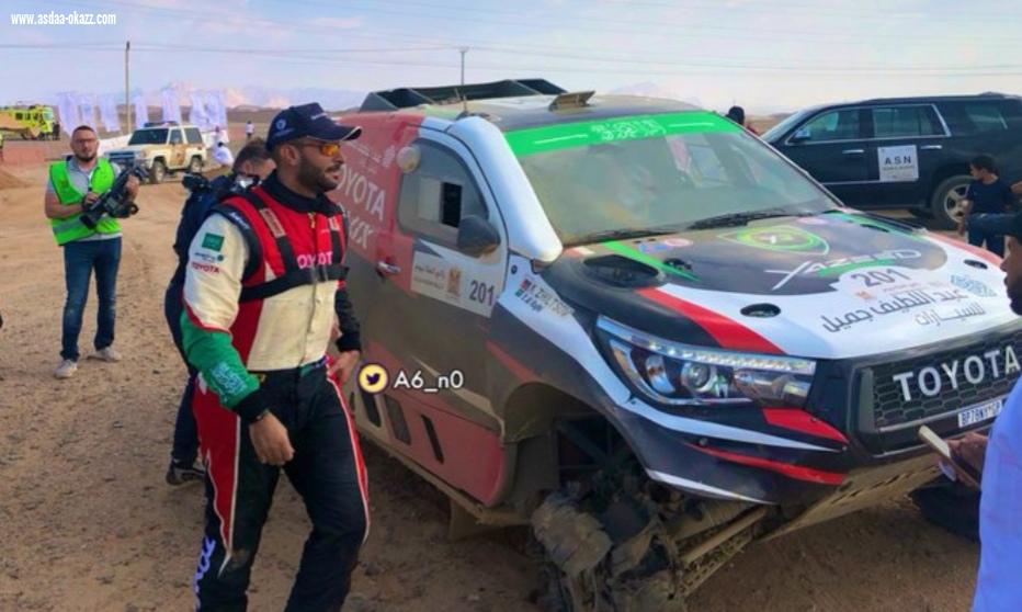 بعد سلسلة من الحوادث، والأعطال، والإصابات،والانسحابات،يزيد الراجحي بطلا لرالي العلا نيوم