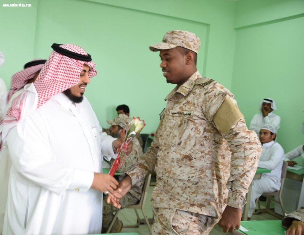 بكل فخر واعتزاز تعليم جازان يستقبل الجنود المرابطين لإداء الاختبارات