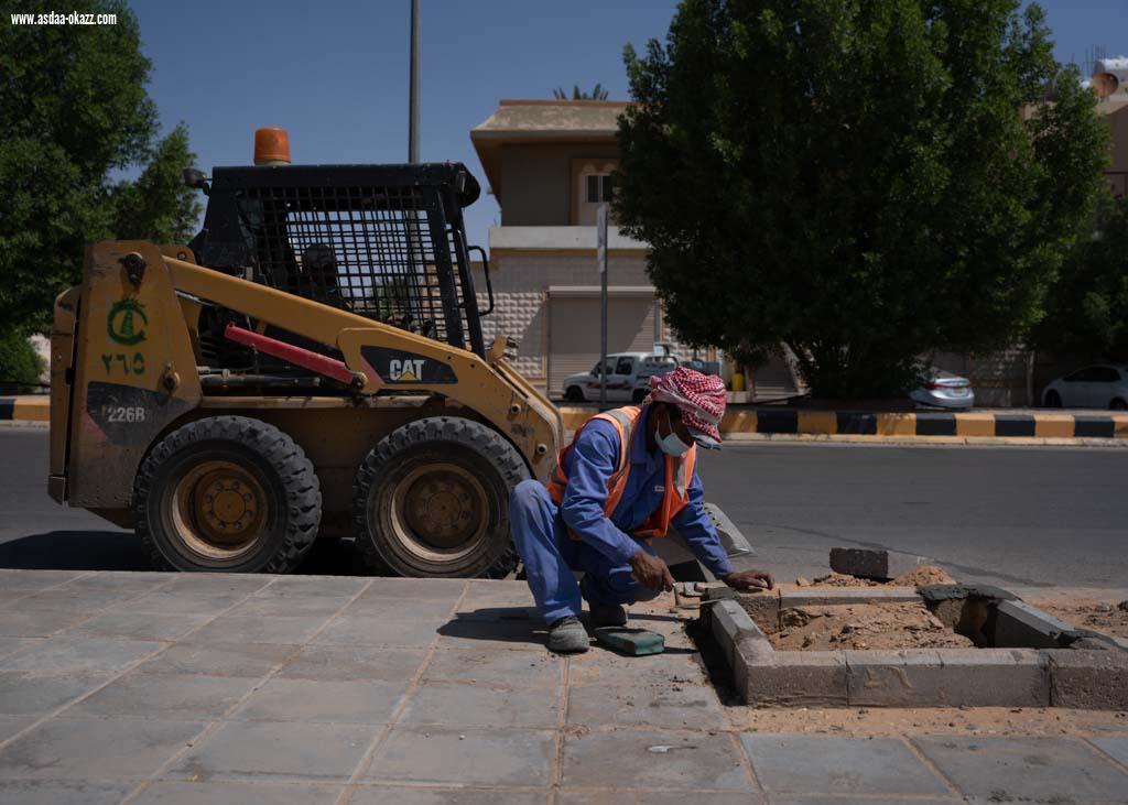 أمانة الجوف تنفذ حزمة من أعمال الصيانة والإصلاحات في شوارع وأحياء مدن المنطقة لتحسين المشهد الحضري 