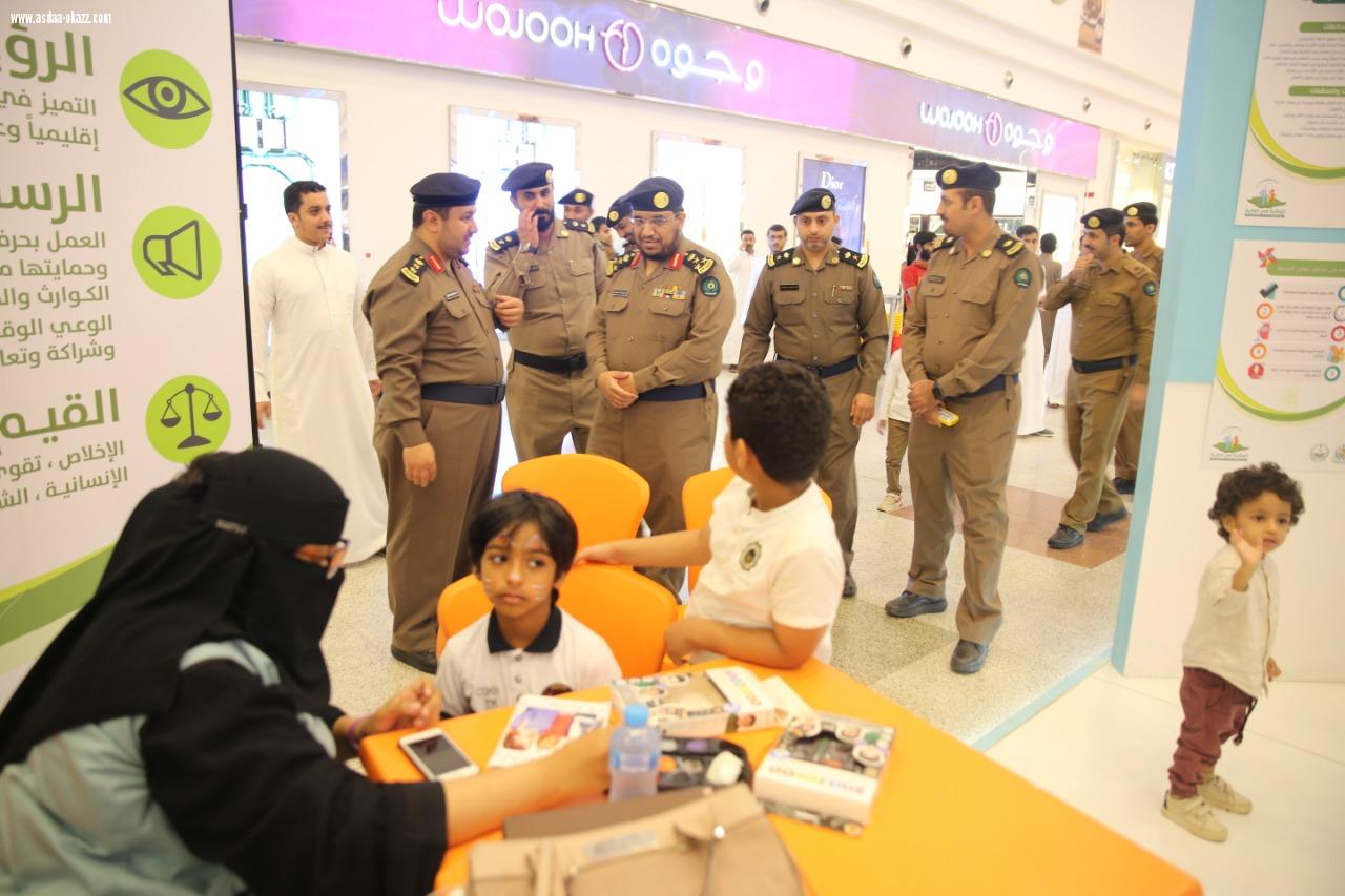 مدني جازان يدشن معرض توعوي تحت شعار الوقاية هي الغاية بمجمع كادي مول