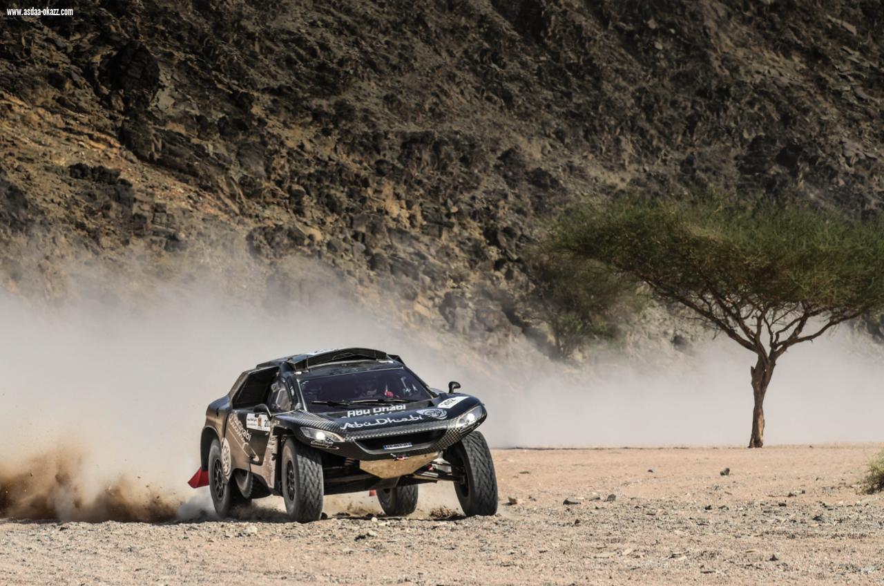 المرحلة الثالثة لرالي العلا نيوم تدخل منعطفا ساخنا من الإثارة بانسحاب القاسمي،وتصدر بن سعيدان! 