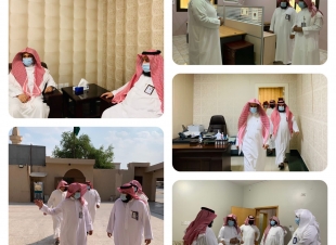 * مدير عام هيئة الأمر بالمعروف بالمنطقة الشرقية يتفقد سير العمل بهيئة الدمام والمراكز التابعة لها*