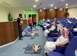 نفذ فرع هيئة الهلال الأحمر السعودي بمنطقة الباحة دورة سفير الحياه ضمن مبادرة همة السفراء