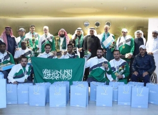 منتخب سلة الكراسي المتحركة يصل الرياض