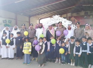 أبوشرحة يدشن معرض مدني بيش تحت شعار سلامة الأطفال غايتنا