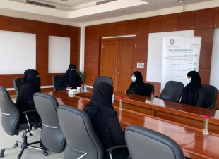  نائبة المحافظ المساعد للكليات التقنية في زيارة تفقدية لكلية جدة للبنات 