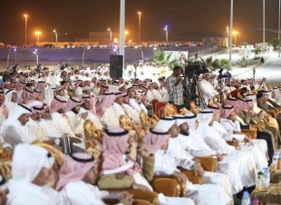 أهالي مركز خاط يبدعون ويمتعون آلاف الحضور في ختام مهرجان المجاردة شتانا غير..