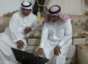 مدير مركز النشاط الإجتماعي بقرية المباركة يدشن حساب المركز الرسمي على تويتر