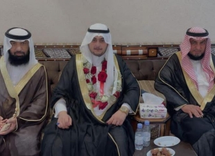 الاستاذ مديش حمدي يحتفل بزواج  ابنه عبدالكريم بمحافظة حفر الباطن 