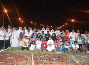 مركز النشاط الاجتماعي بالمنجارة يكرم فريق المنجارة الرياضي لكرة القدم 