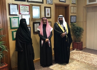 بحضور الأميرة الجوهرة بنت فهد الجريسي يستقبل وفد جمعية التمنية الاجتماعية