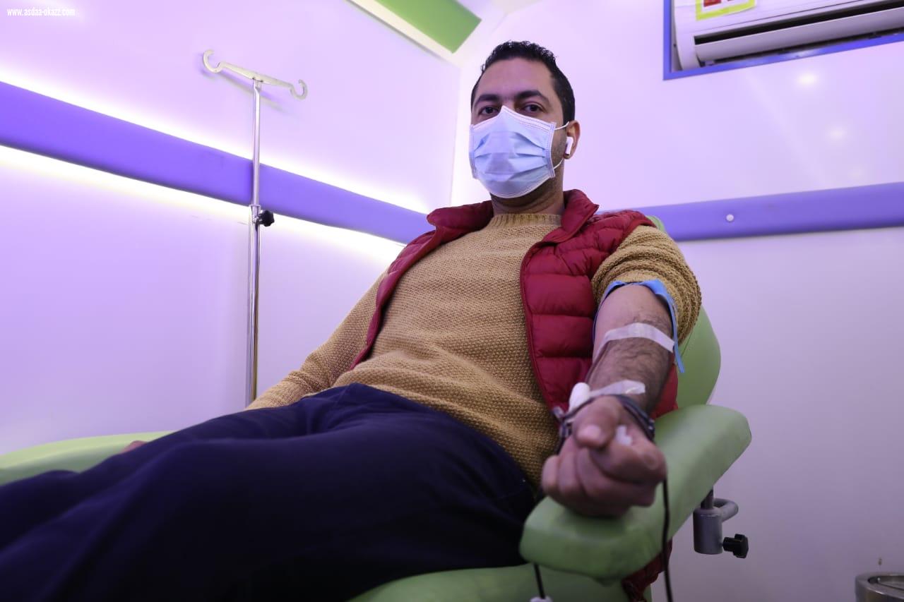 قبول 102 متبرع بالدم في مبادرة طويق وجامعة المجمعة
