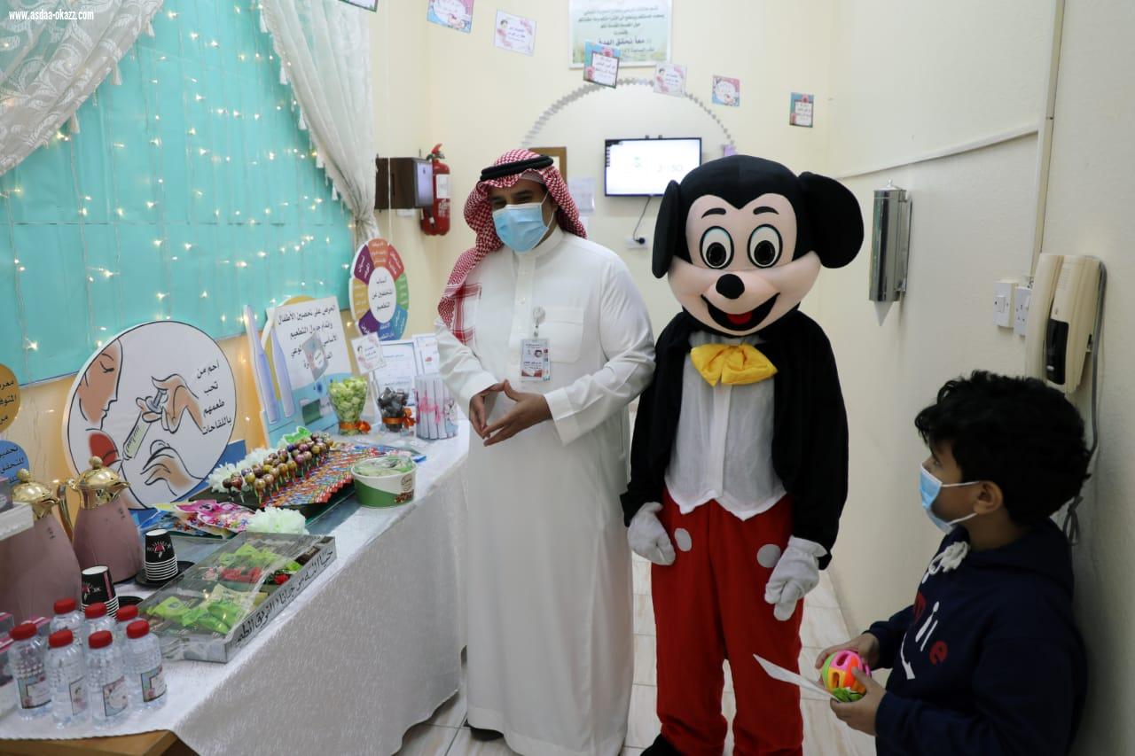 جوانب متنوعه لتعزيز صحة الاطفال بالنعيرية 