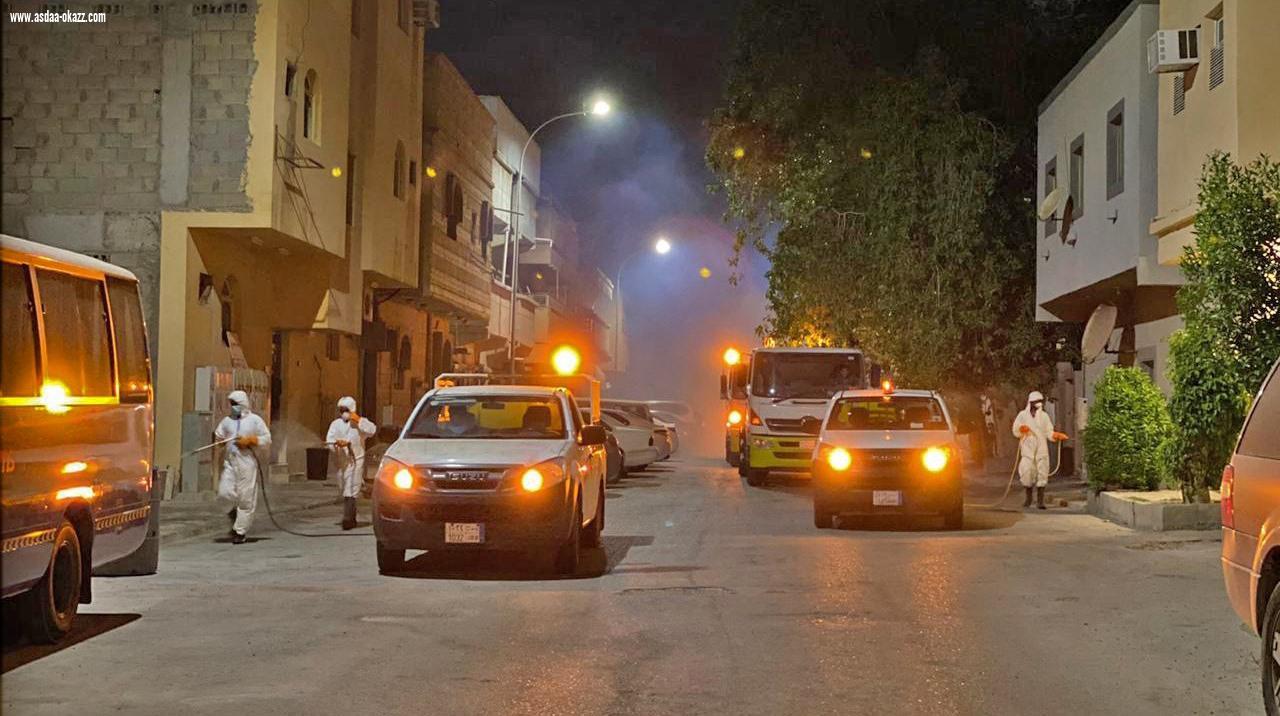 *- *أمانة الشرقية : (773) جولة رقابية وتعقيم (736) موقعاً بالمنطقة.*