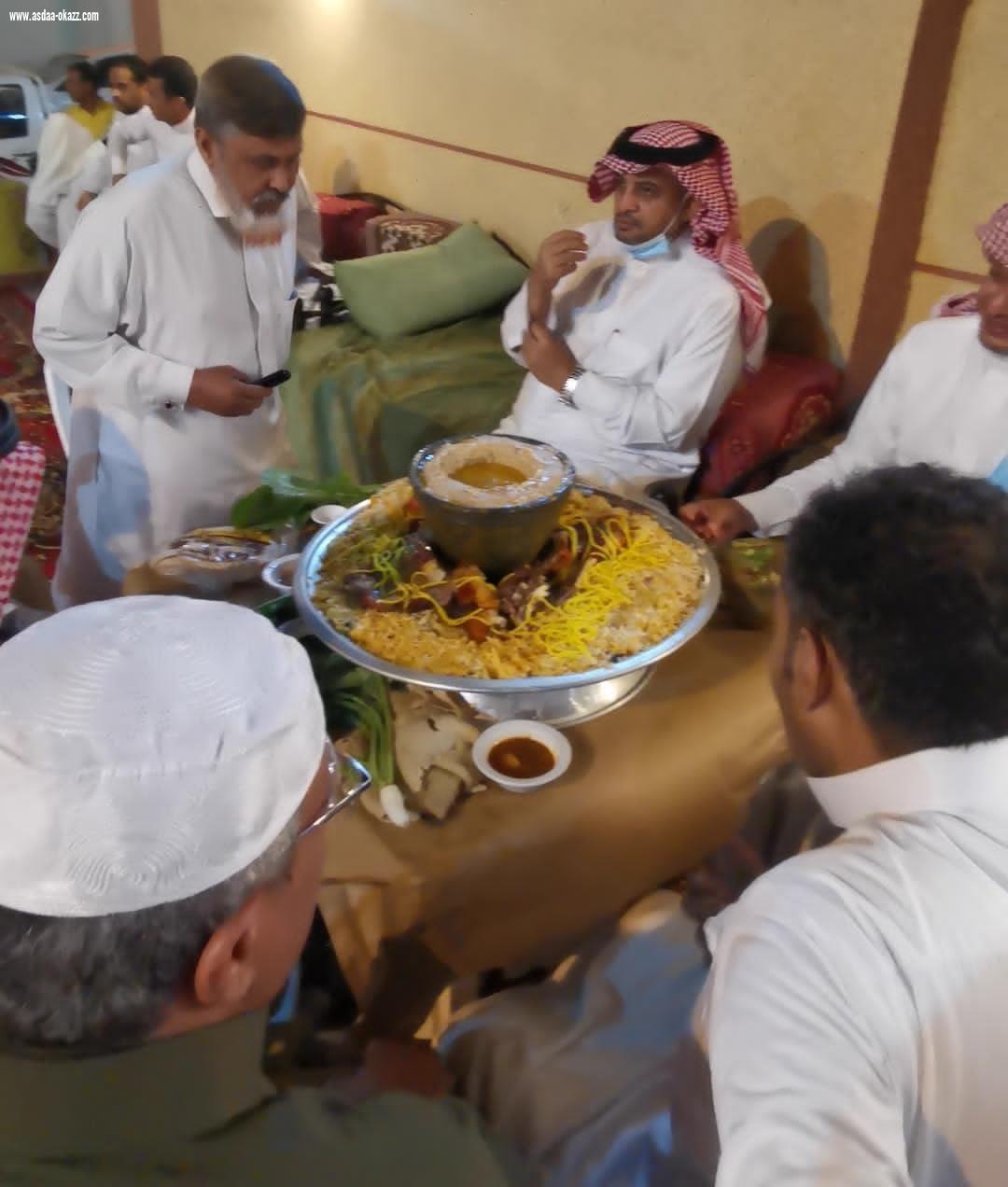 على شرف شيخ شمل آل عيسى بني حمد بالطوال مدير إدارة المساجد يفتتح مسجد الشيخ  المعرجي