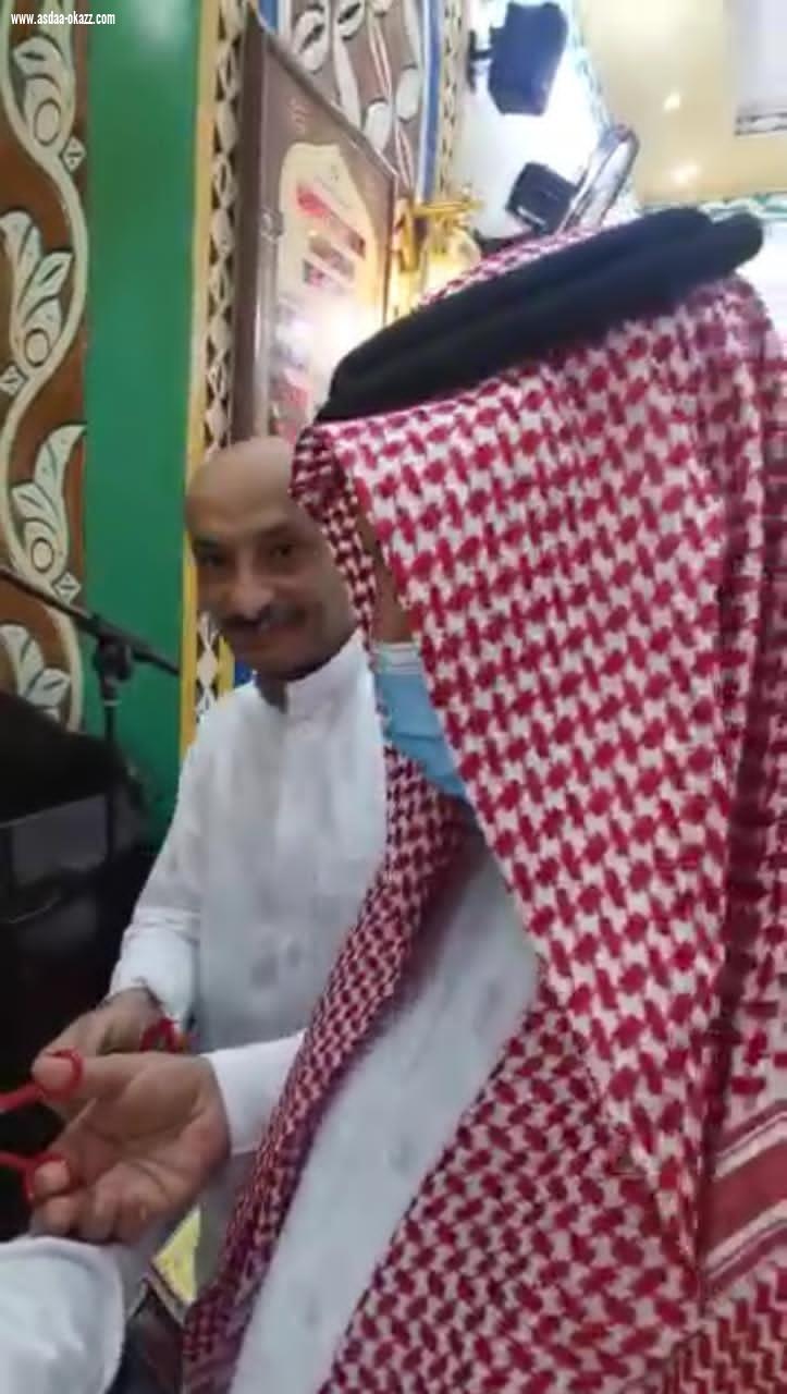 على شرف شيخ شمل آل عيسى بني حمد بالطوال مدير إدارة المساجد يفتتح مسجد الشيخ  المعرجي
