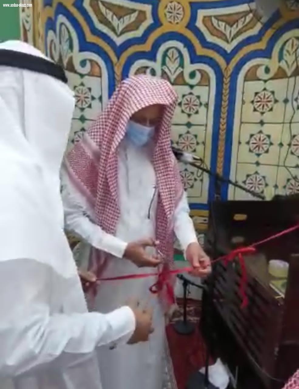 على شرف شيخ شمل آل عيسى بني حمد بالطوال مدير إدارة المساجد يفتتح مسجد الشيخ  المعرجي