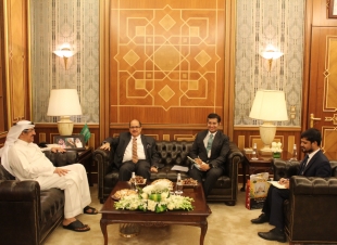 وزير الحج والعمرة المكلف يستقبل سفير جمهورية الهند لدى المملكة 